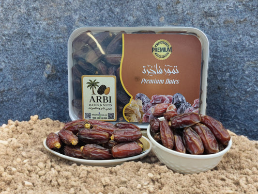 Mabroom Dates – Long, Chewy Premium Variety | 1kg Pack
